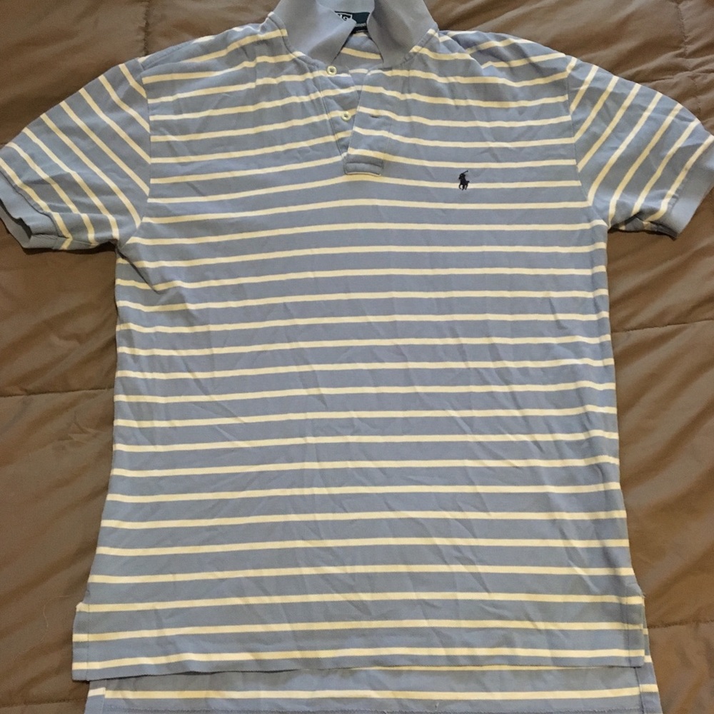 Sky blue and white polo by Polo Raplh Lauren